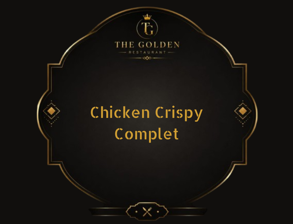 Chicken Crispy complet