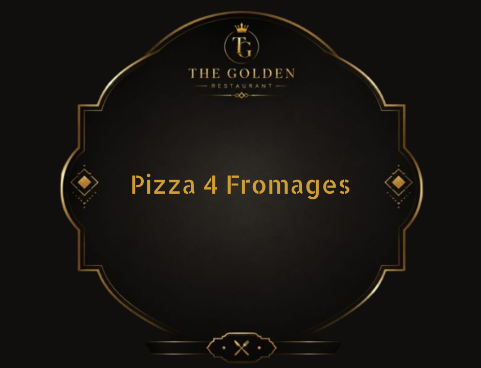 Pizza 4 Fromages